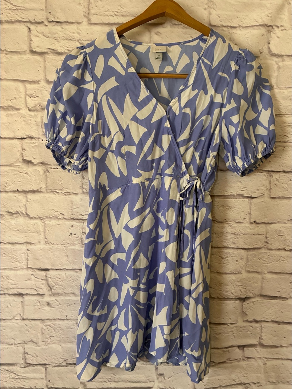 A New Day Women’s Lilac Wrap Pocket Dress - Medium